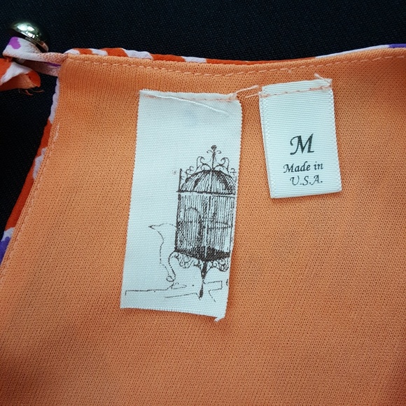 Francesca's Geometric Print Sleeveless Dress Sz M - Picture 6 of 8